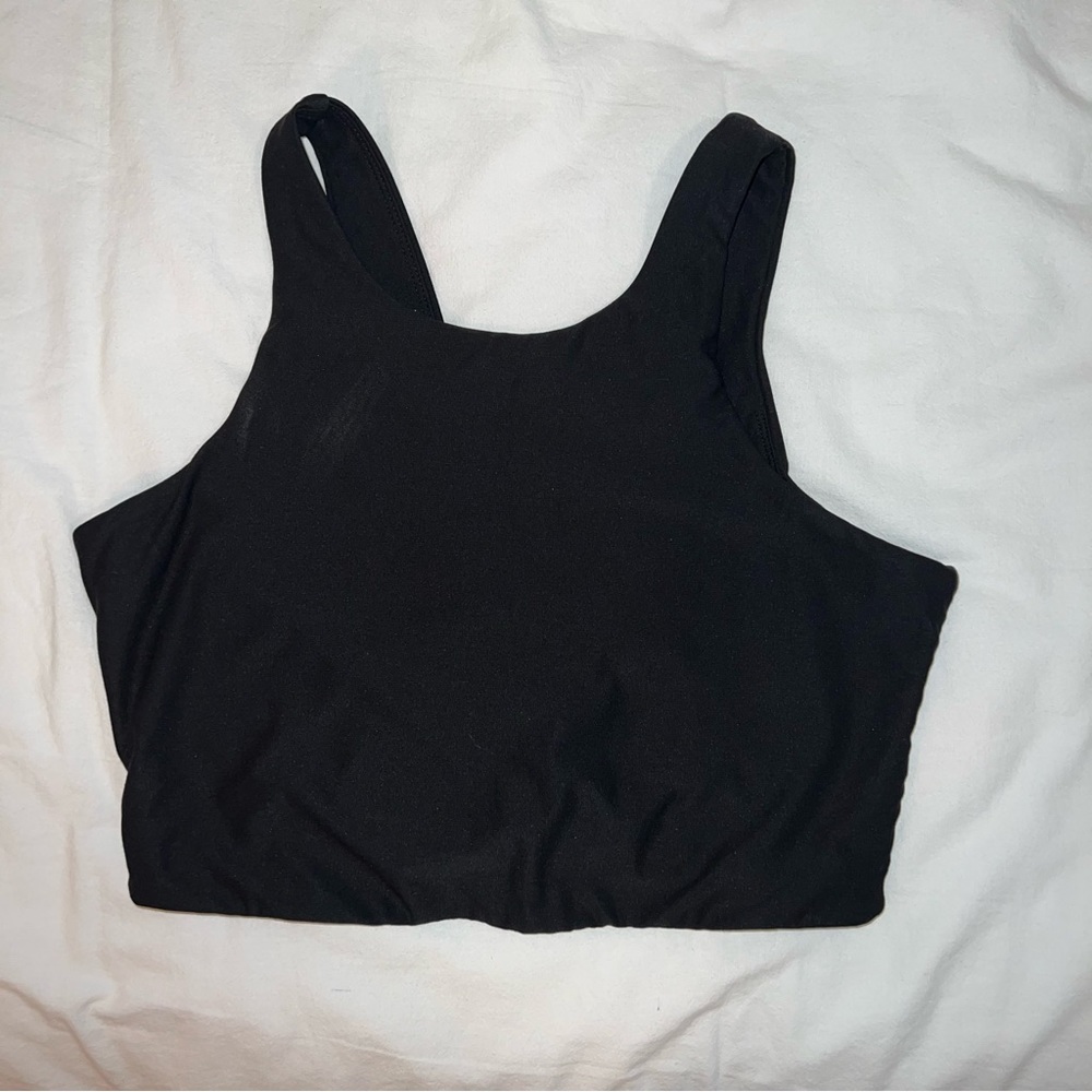 Black Outdoor Voices Venus Crop Top